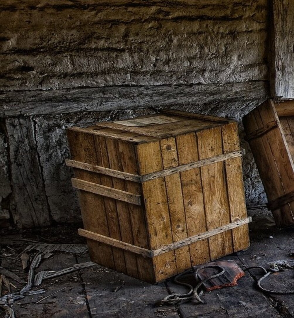 wooden packaging boxes